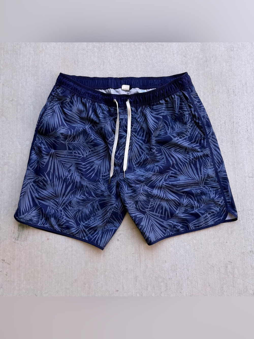 Fair Harbor Anchor Swim Trunk Men Size 2XL Floral All Over Print